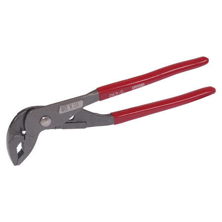 URREA 6-Position power grip pliers for pipes 10" 263G